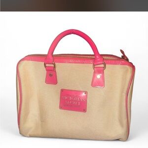 Victoria's Secret Beige and Pink arm Bag
